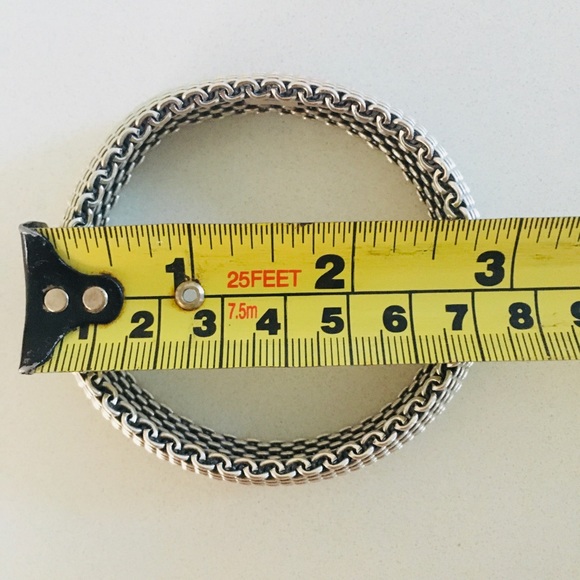Tiffany & Co. Somerset Mesh Weave Bangle Bracelet - Picture 6 of 7
